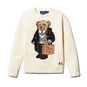 Ralph Lauren | Sweaters | Polo Bear Sweater Bloomingdales 5th Anniversary  Cream Ivory | Poshmark
